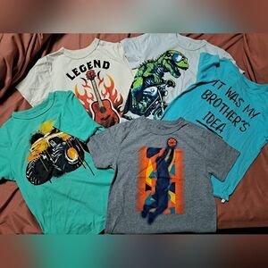 Children's Place Graphic T-Shirts Set - Multicolor - Size 5/6